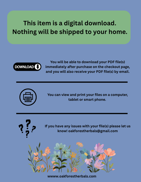 Plant Medicine ID Coloring Book